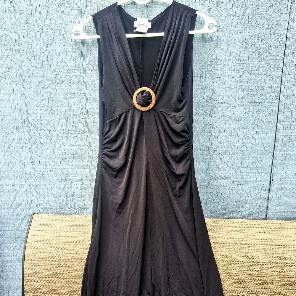 Summer black dress
